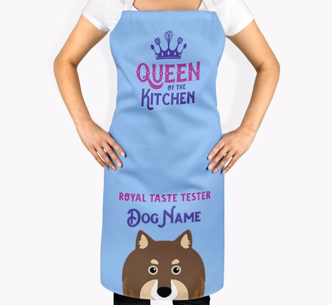 Queen of the Kitchen: Personalised {breedFullName} Apron